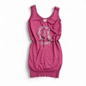 Galliano by John Galliano Sequin Pink Dress Size XS